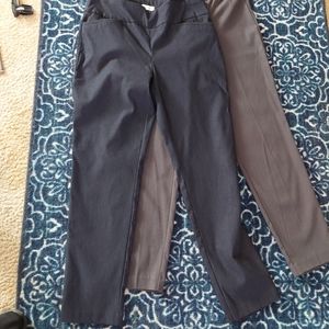 2 pairs of Van Heusen ladies dress pants
